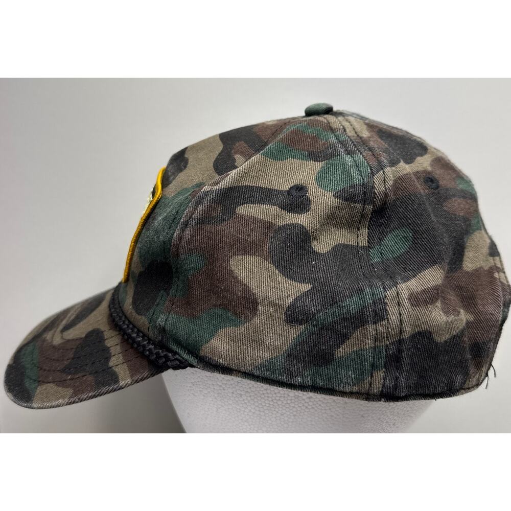 American Needle Roscoe Smokey Bear Camo Adjustable Hat, OS, Unisex - Picture 3 of 7